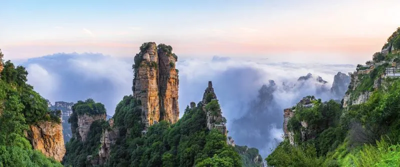 端午节撞上儿童节，带孩子来保定周边的“小黄山”白石山